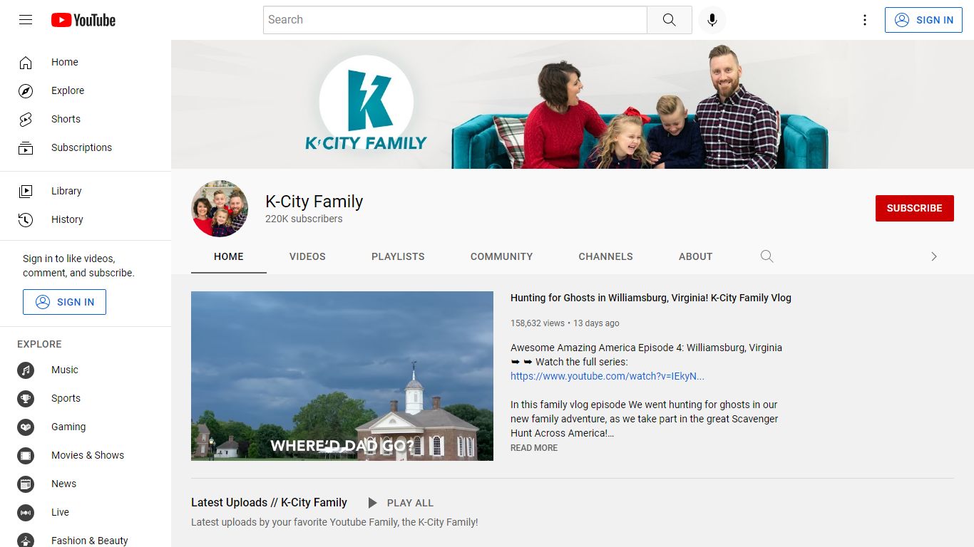 K-City Family - YouTube