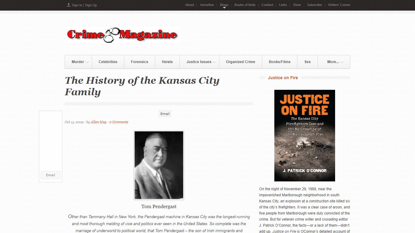 The History of the Kansas City Family - Crime Magazine